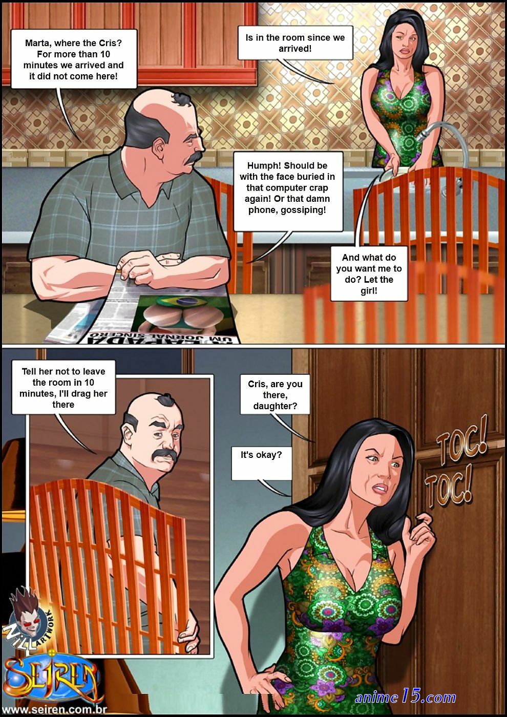 comics poringa santo playa