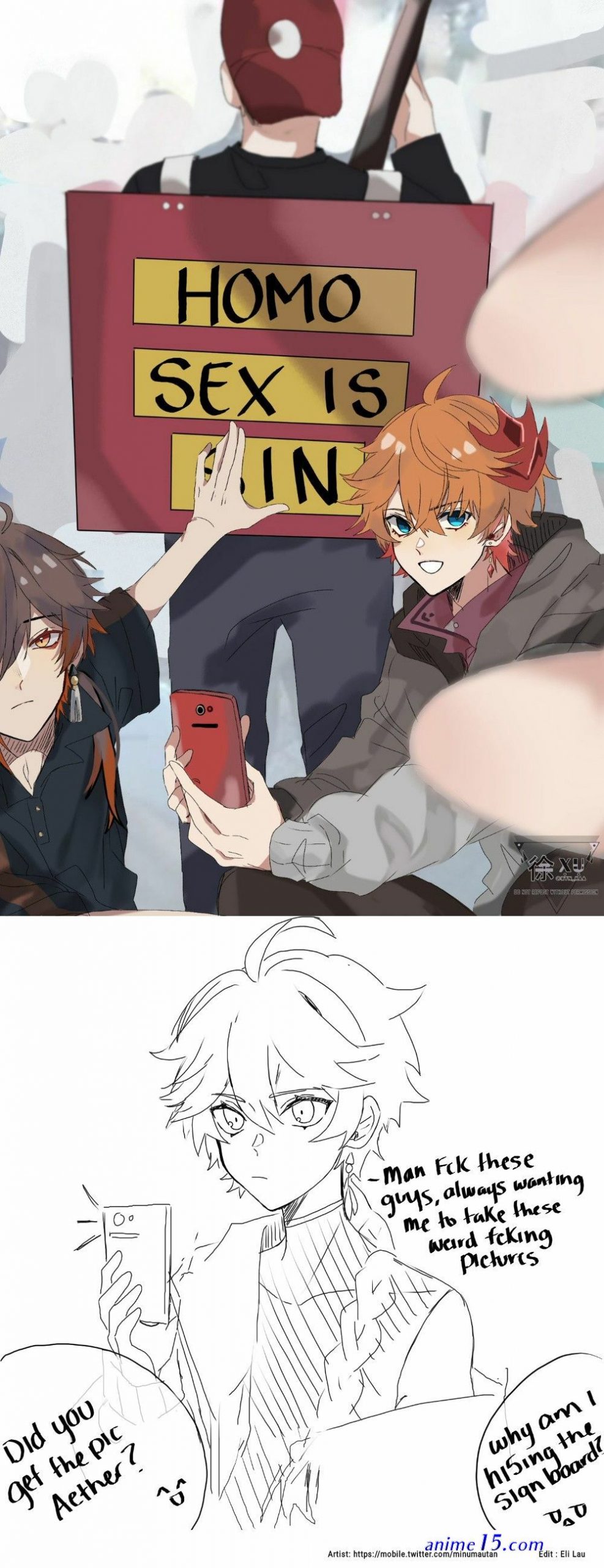 chili comics genshin