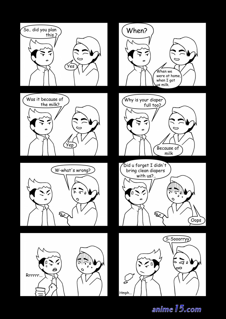 diapered anime comics