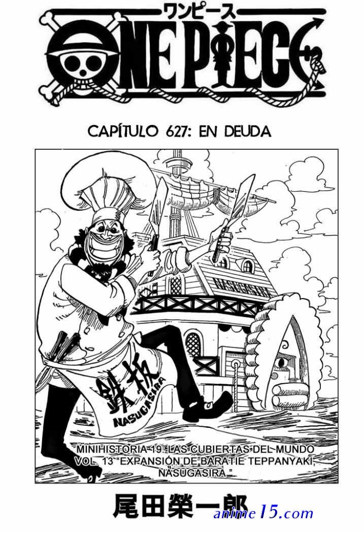one piece capitulo 627
