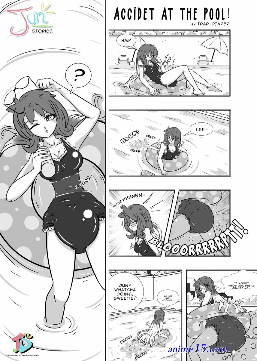 diapered anime comics