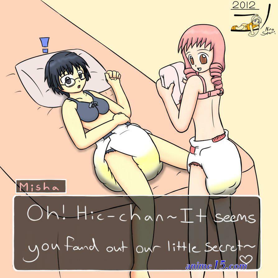 diapered anime comics