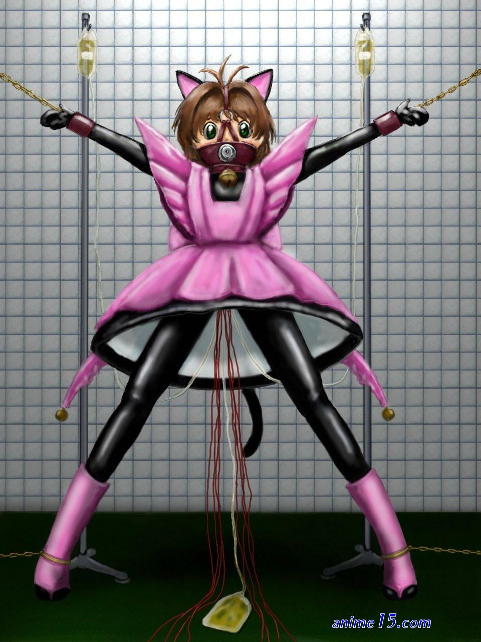 anime latex bondage slaves story