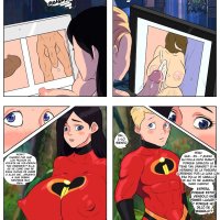 comicspornode violeta de los increibles