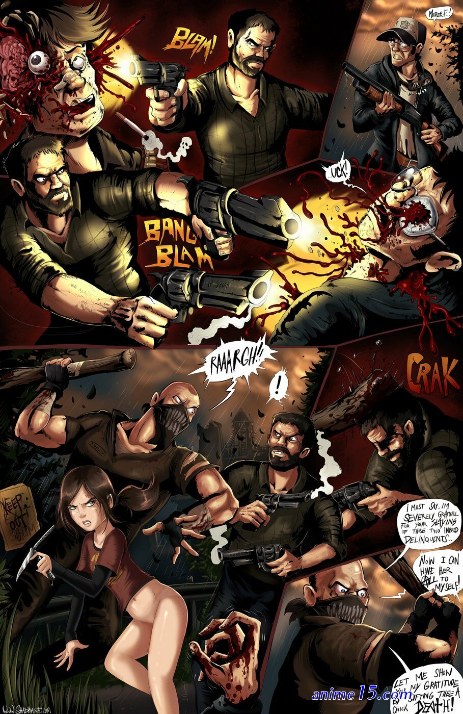 ellie the last of us desnuda comics