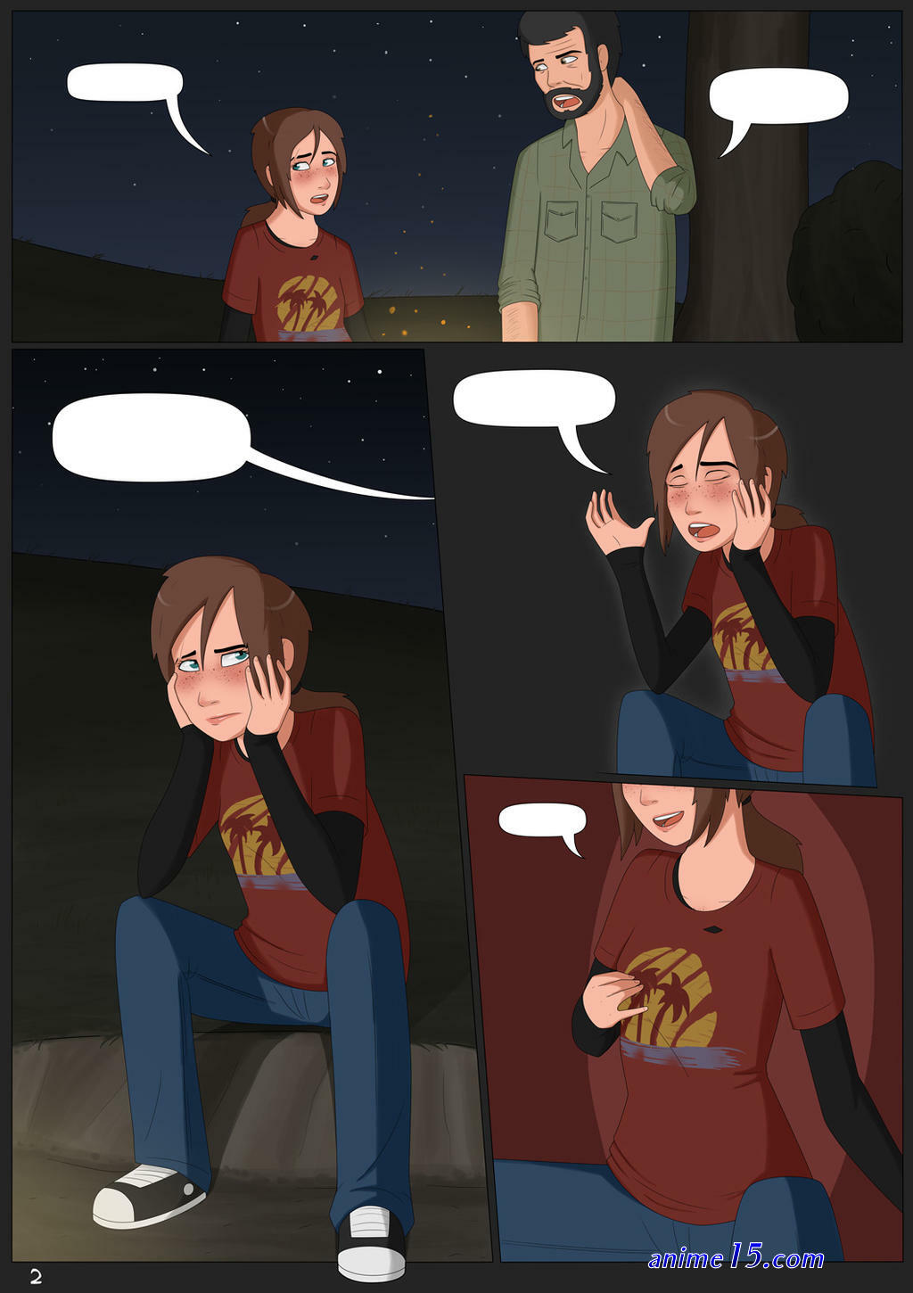 ellie the last of us desnuda comics