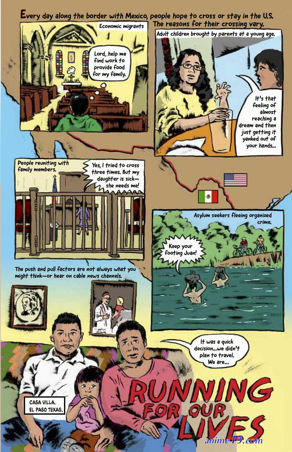 comic family croos
