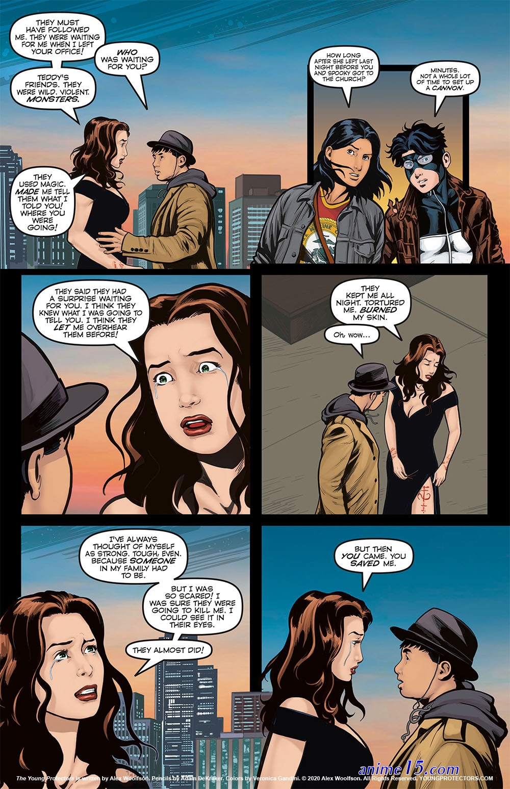 comic family croos