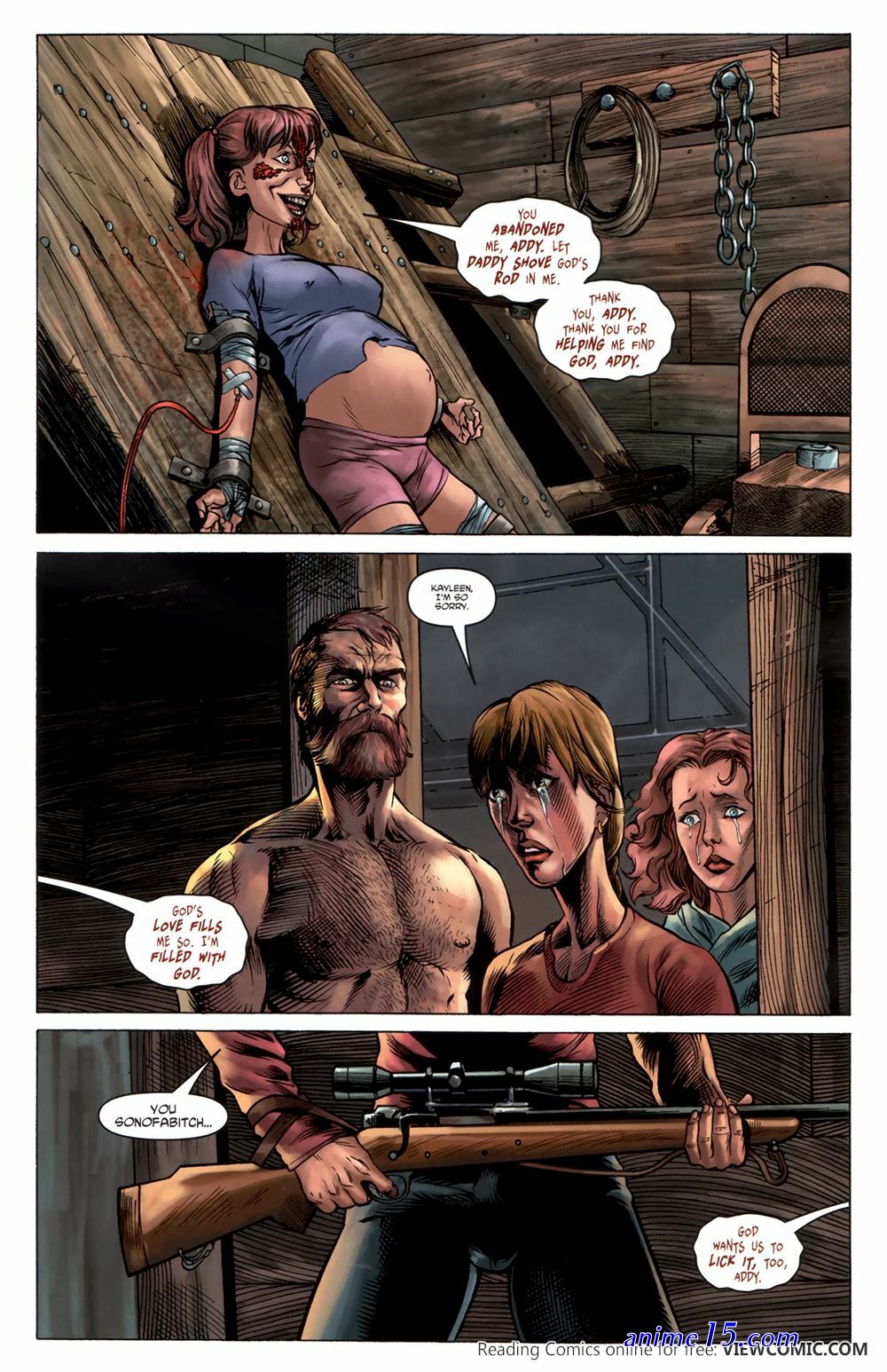 comic family croos