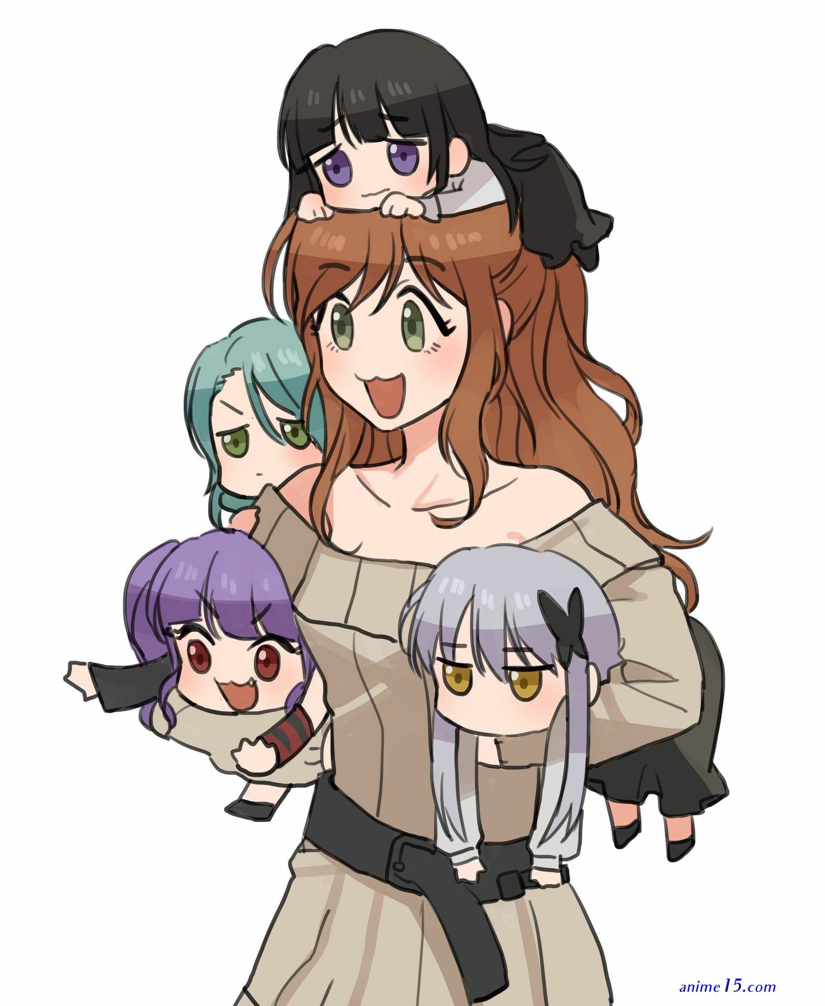 poppin girls manga