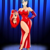 anime skinsuit unmask