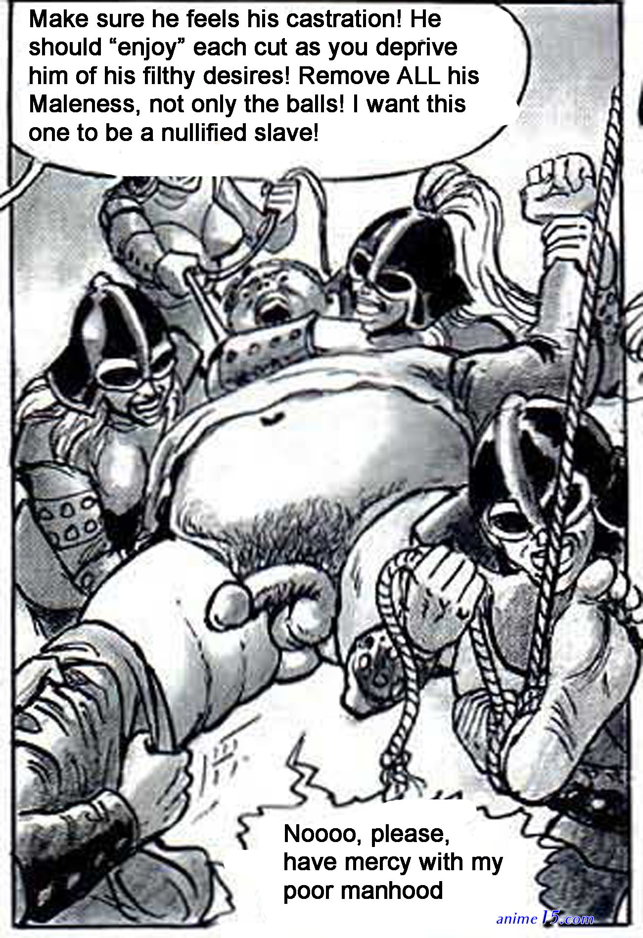 ball cut ballbust comics