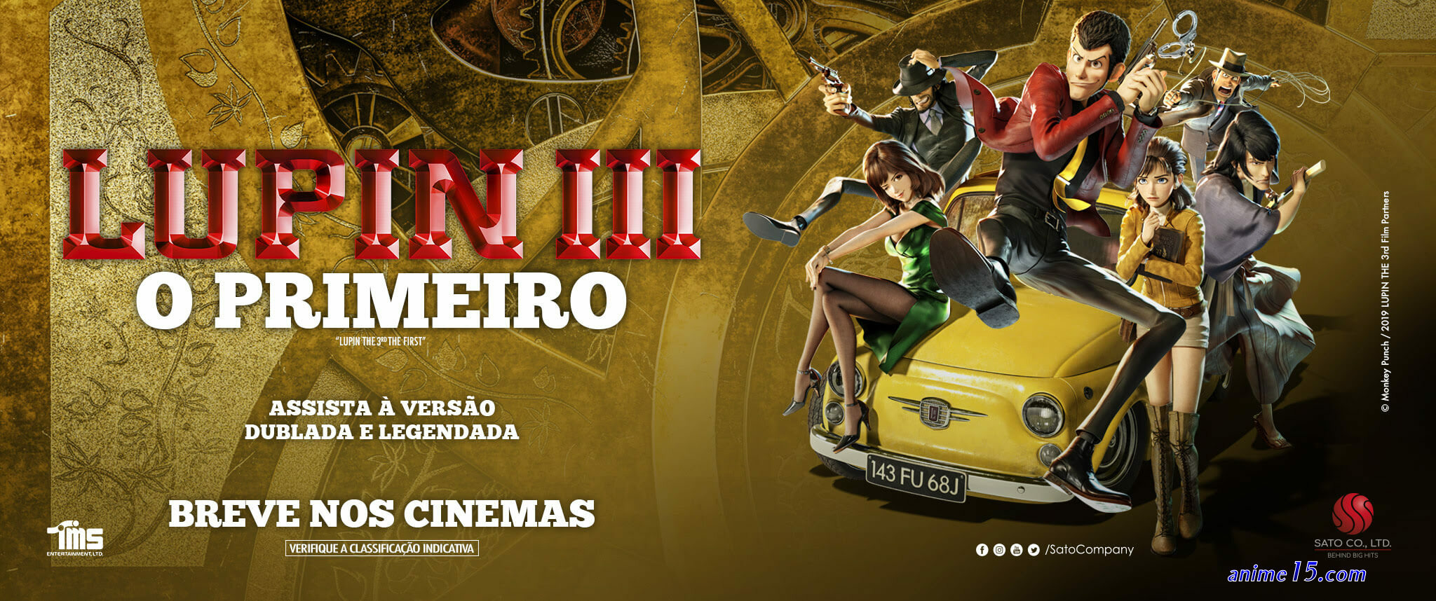 filme lupin the 3rd anime dublado