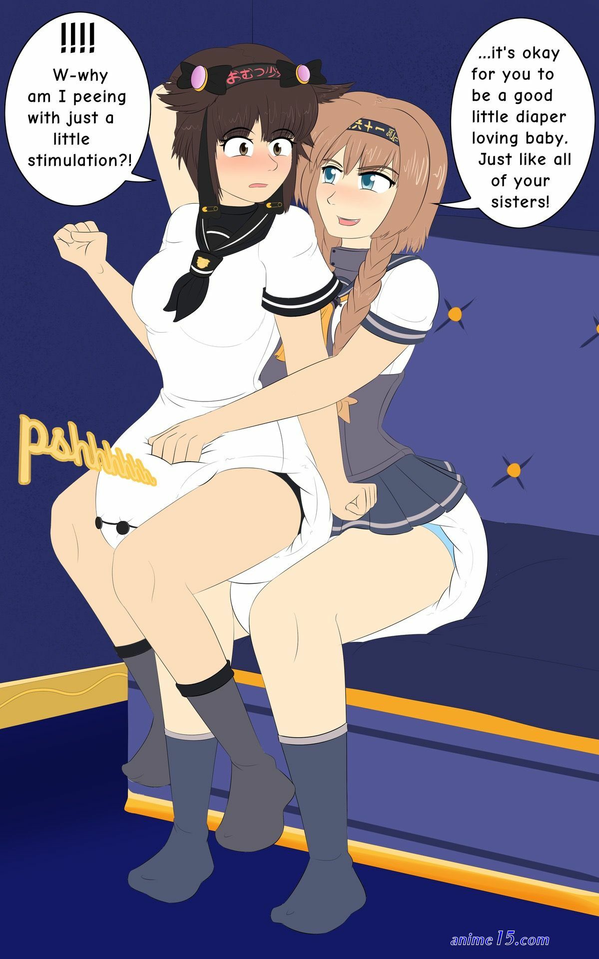 diapered anime comics