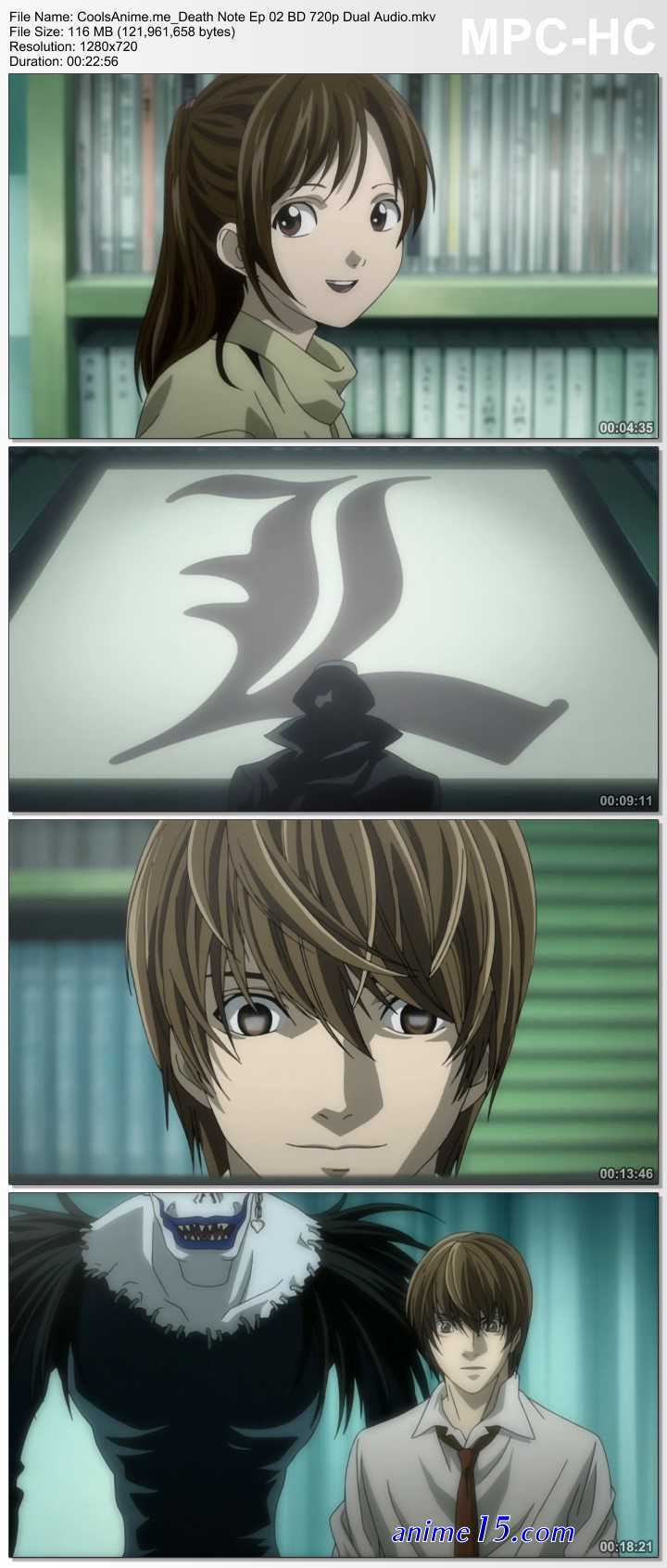 death note ep 1 subbed