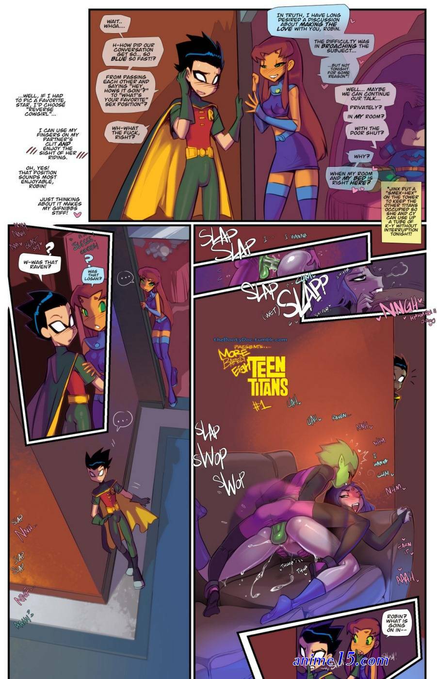 teen titan sex comics