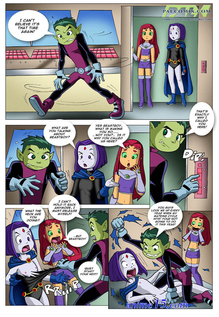 teen titan sex comics