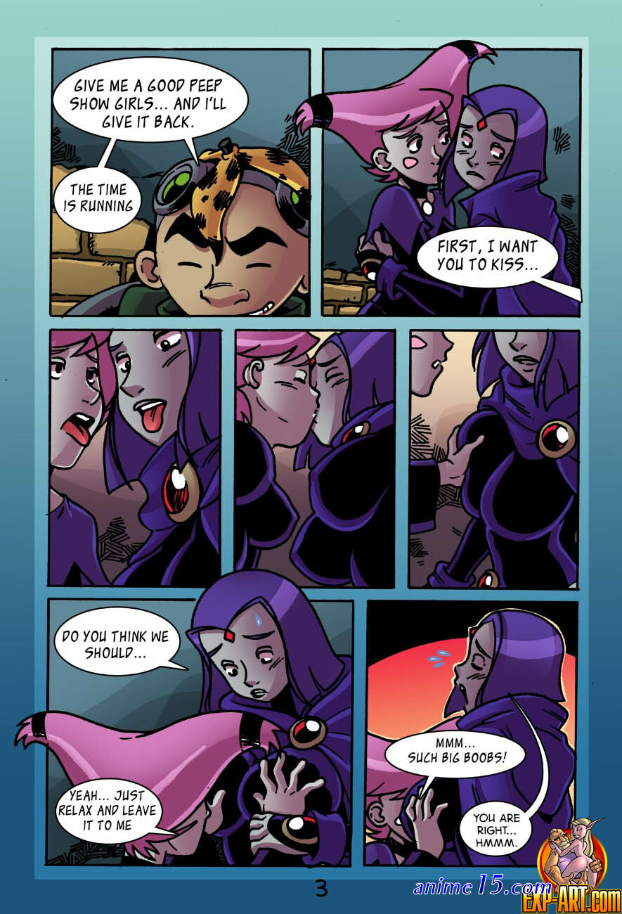 teen titan sex comics