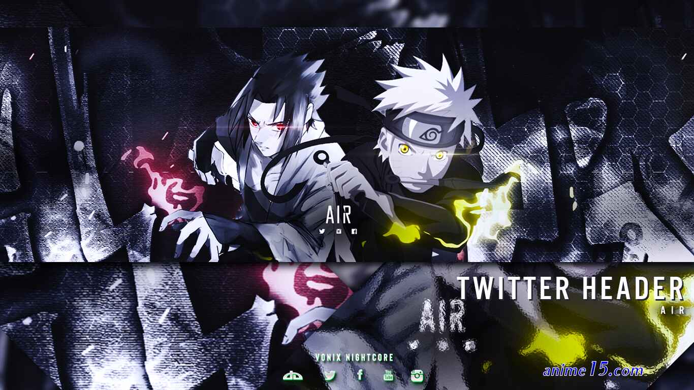 download twitter header anime
