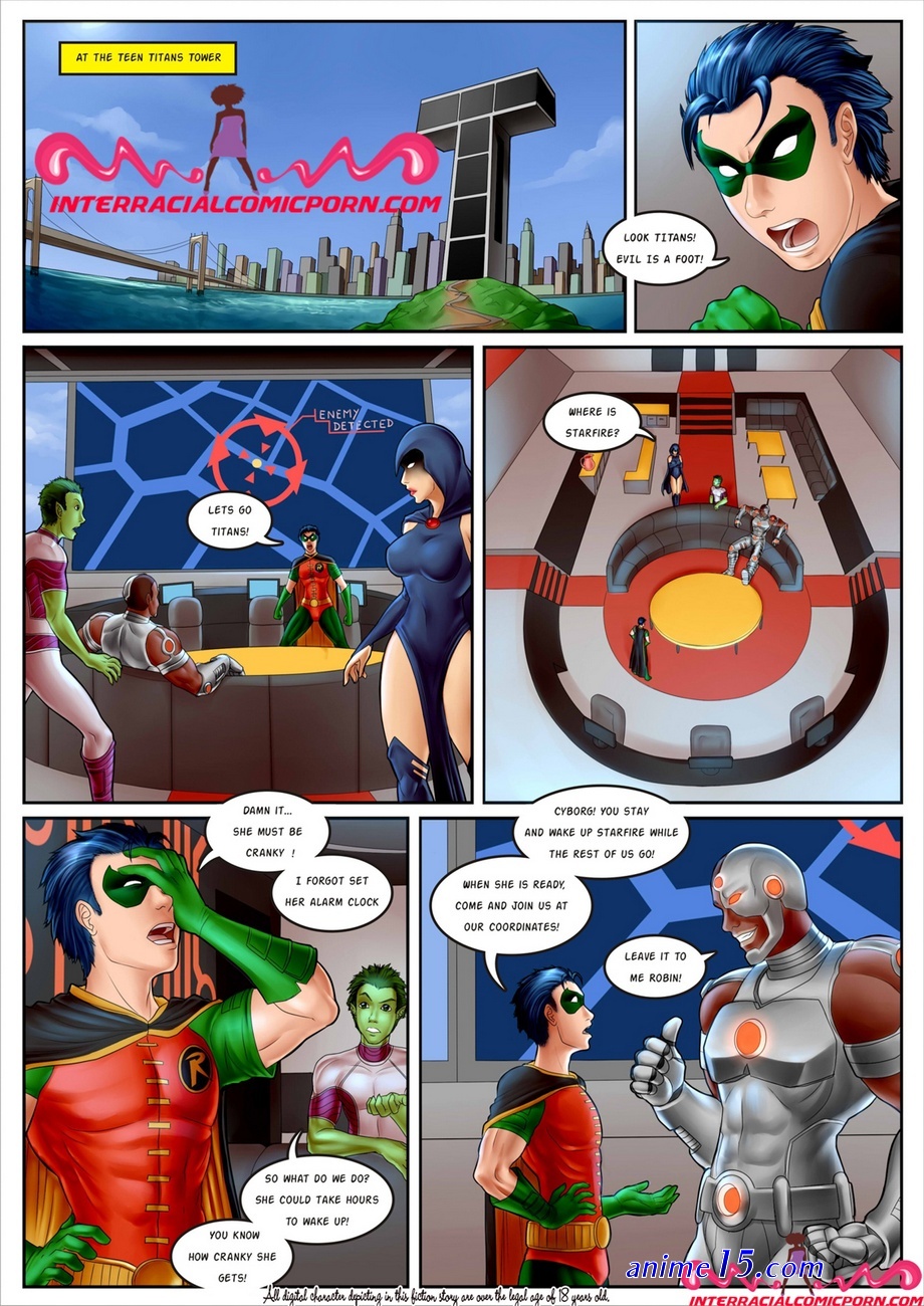 teen titan sex comics