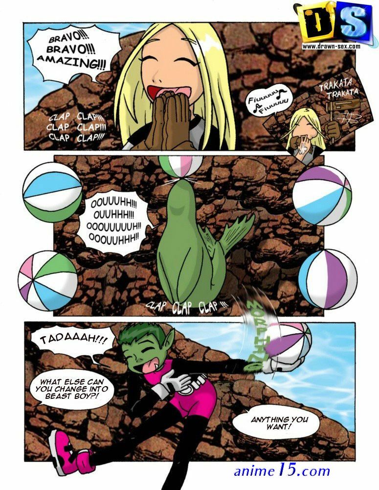 teen titan sex comics