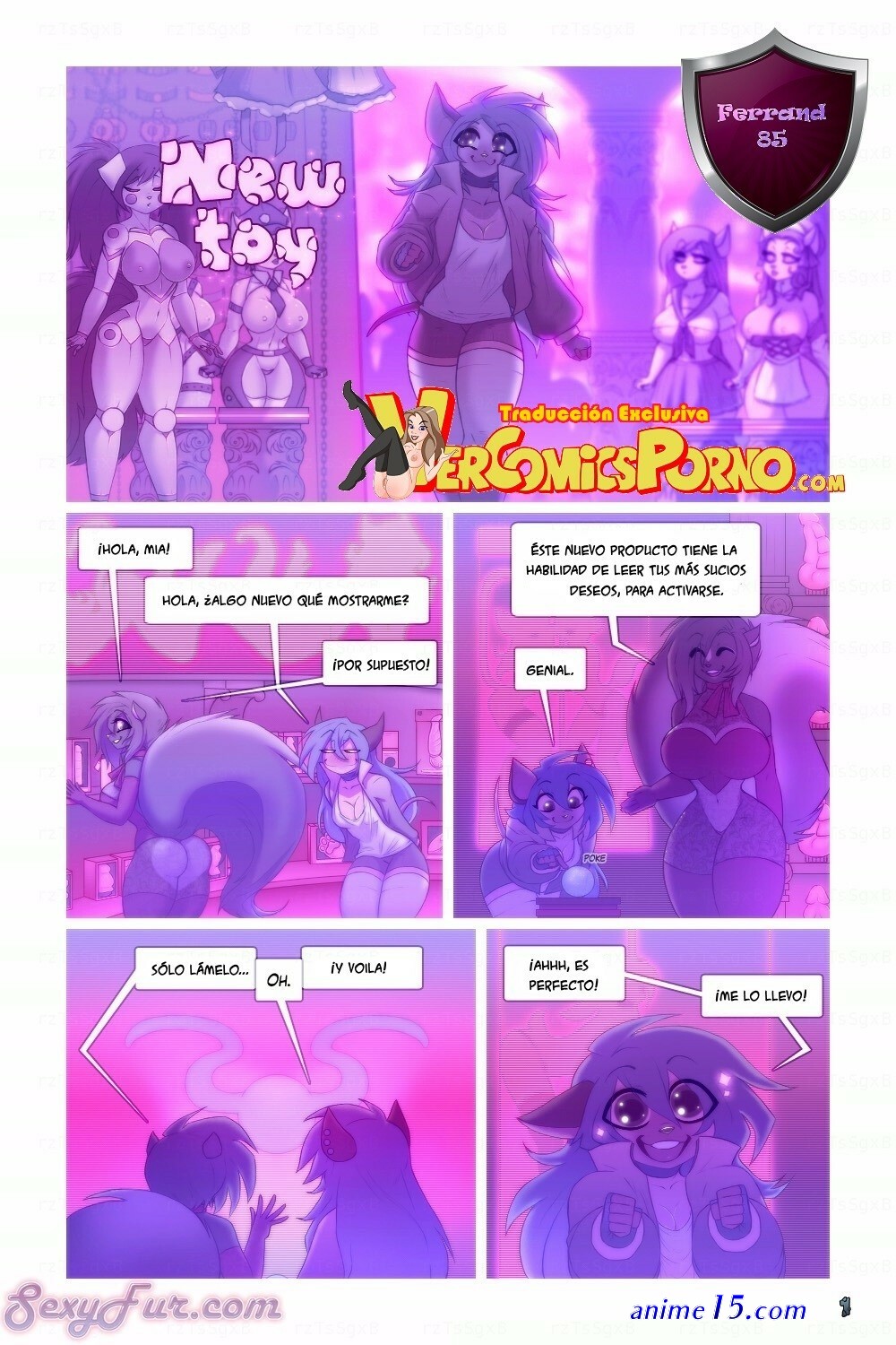 toy chica porn comics