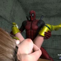 deadpool rogue porn comics
