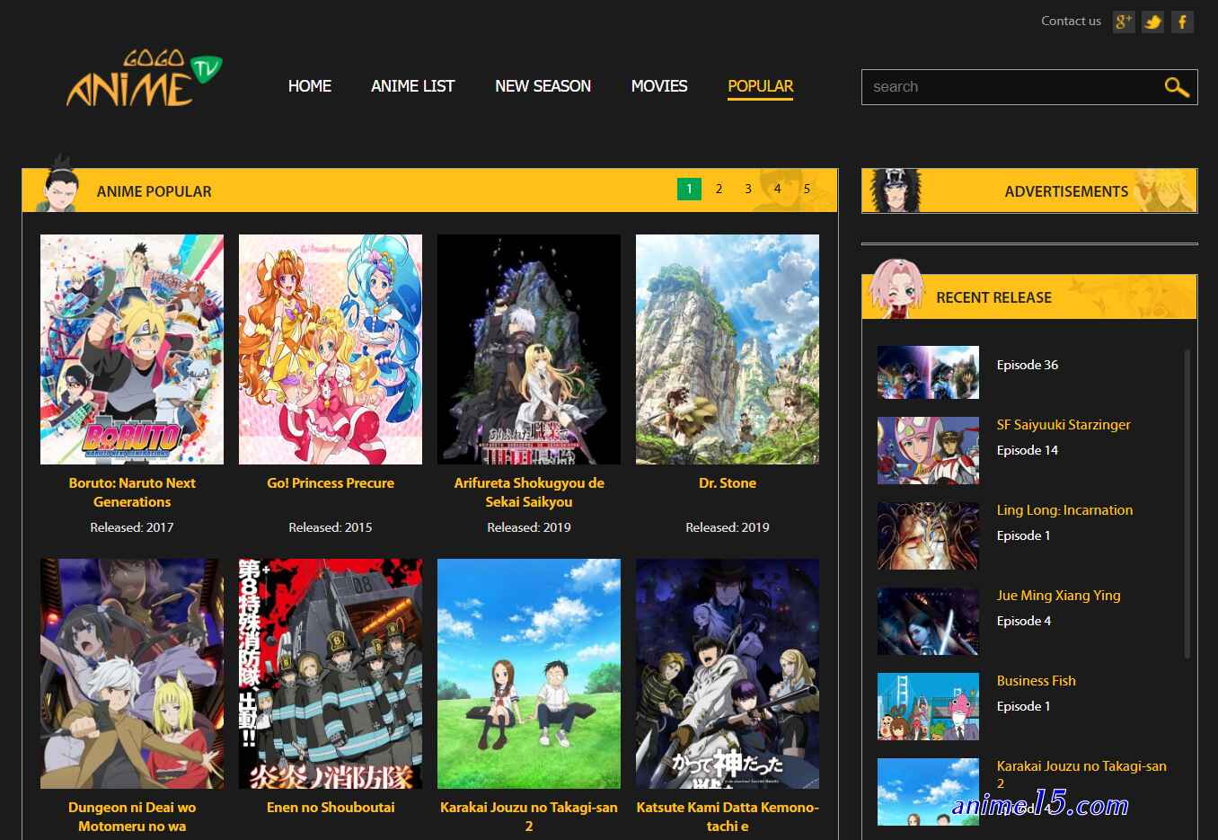 gogoanime site