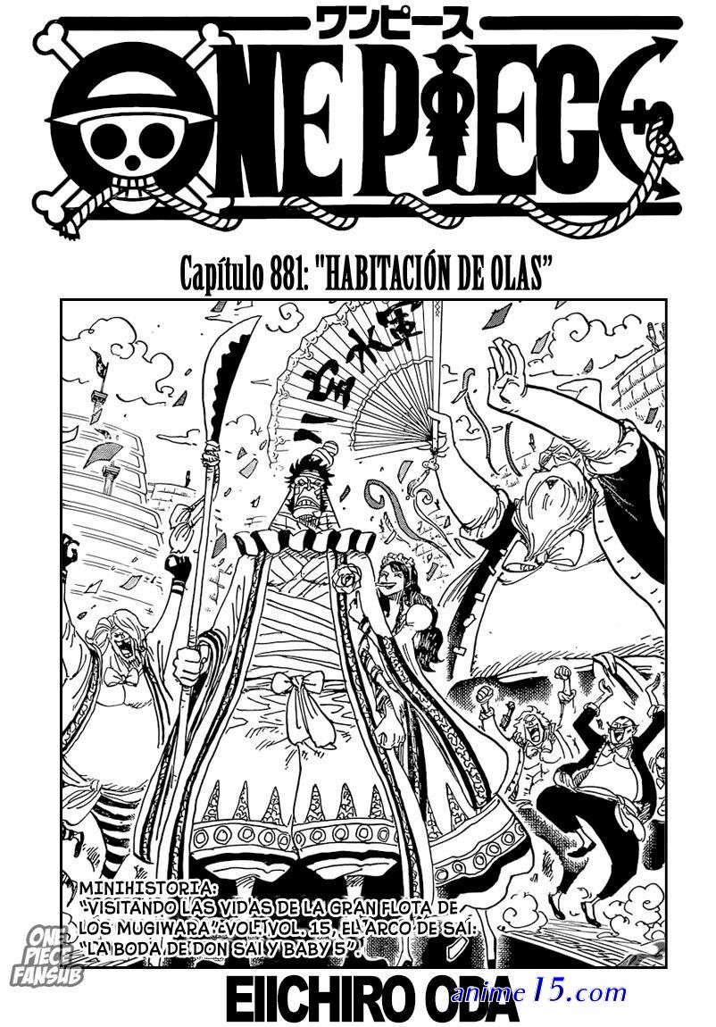 one piece capítulo 881 jkanime