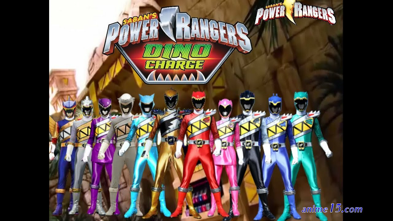 assistir power rangers dino charge completo dublado
