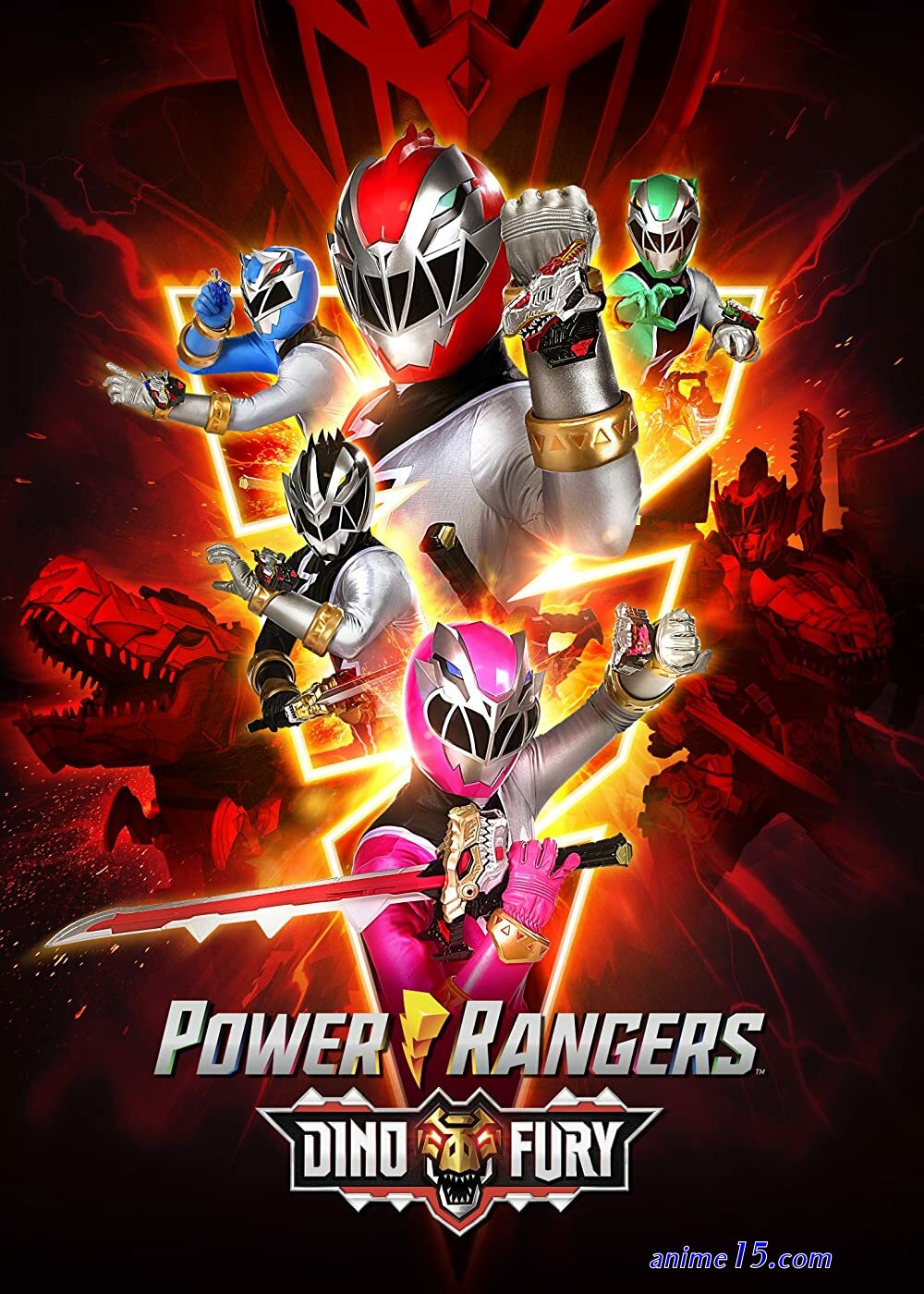 assistir power rangers dino charge completo dublado