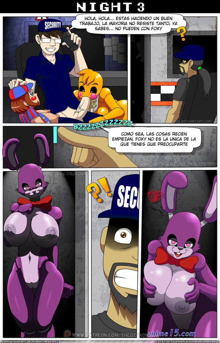 comics de fnaf porn