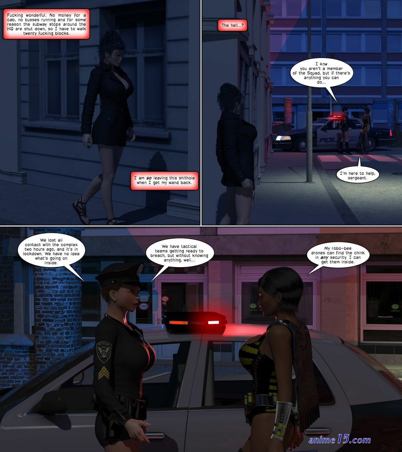 comics porno de security breach