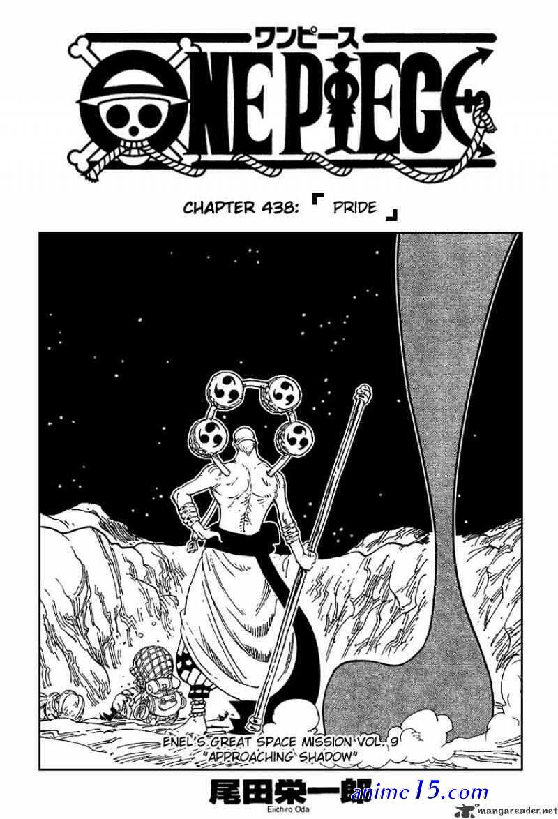 one piece 438