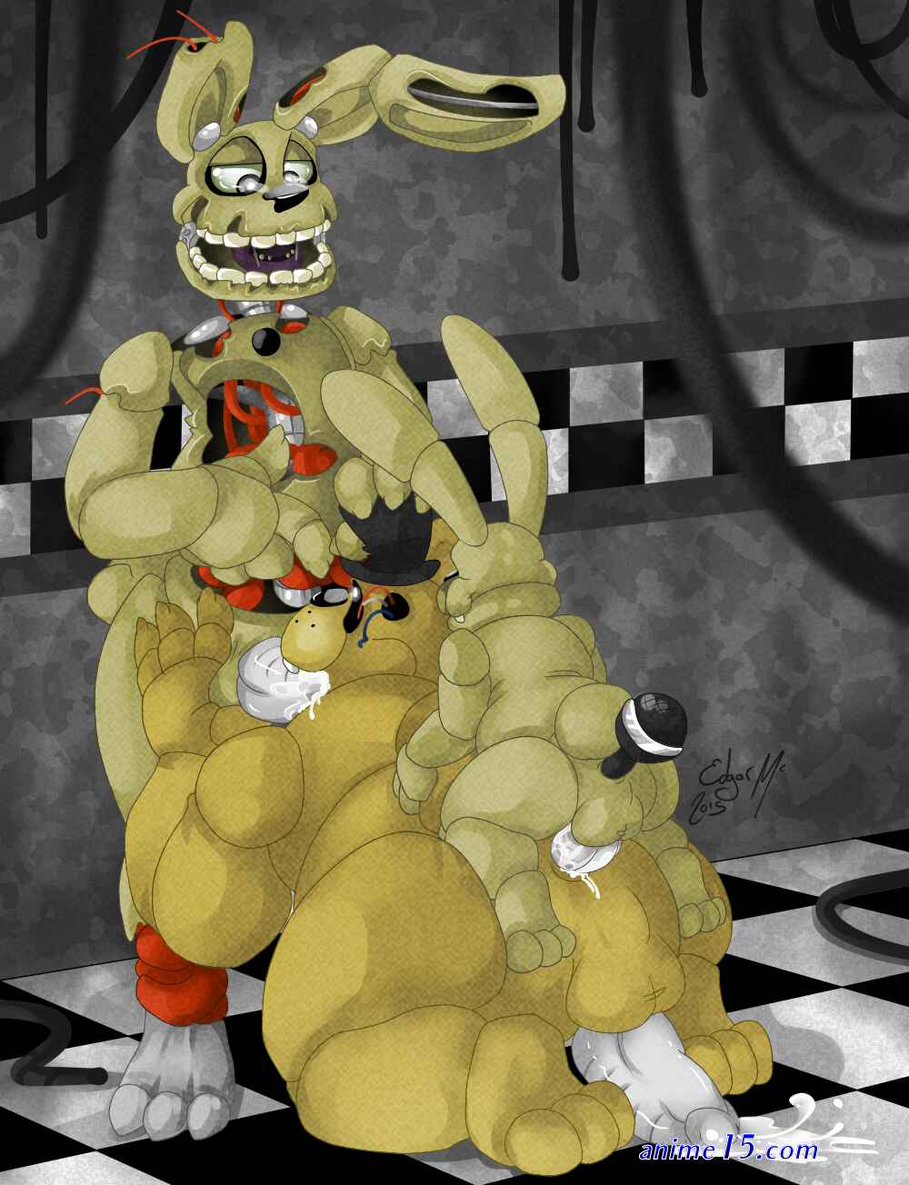 comics de fnaf porn
