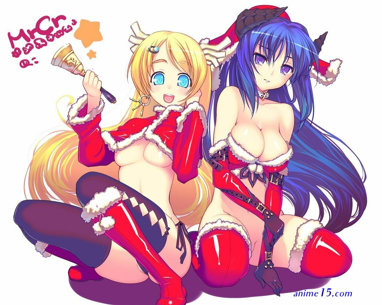mujeres desnudas en navidad tetas grandes anime