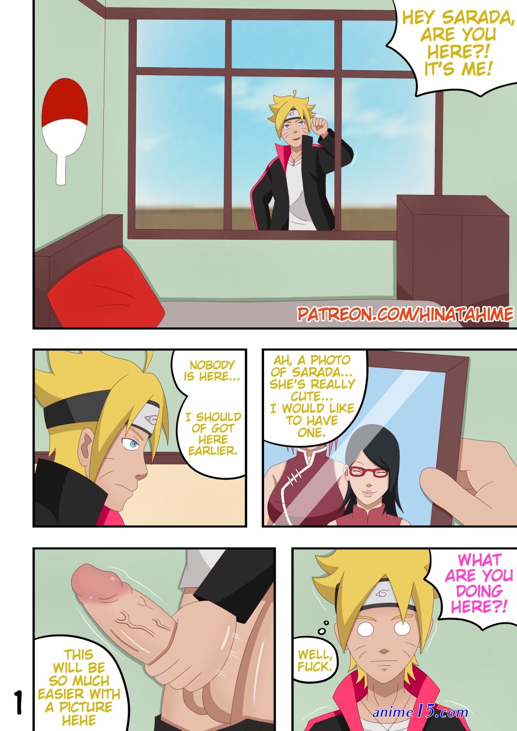 sex comics sarada