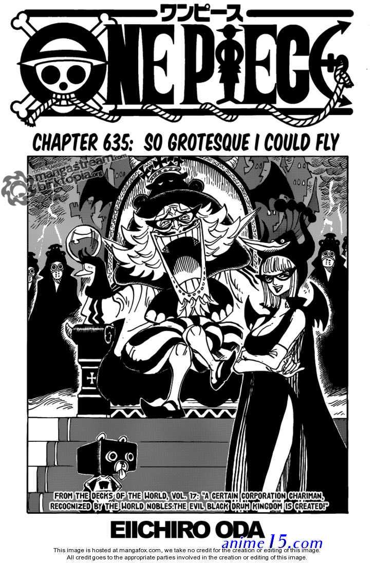one piece 635 cap