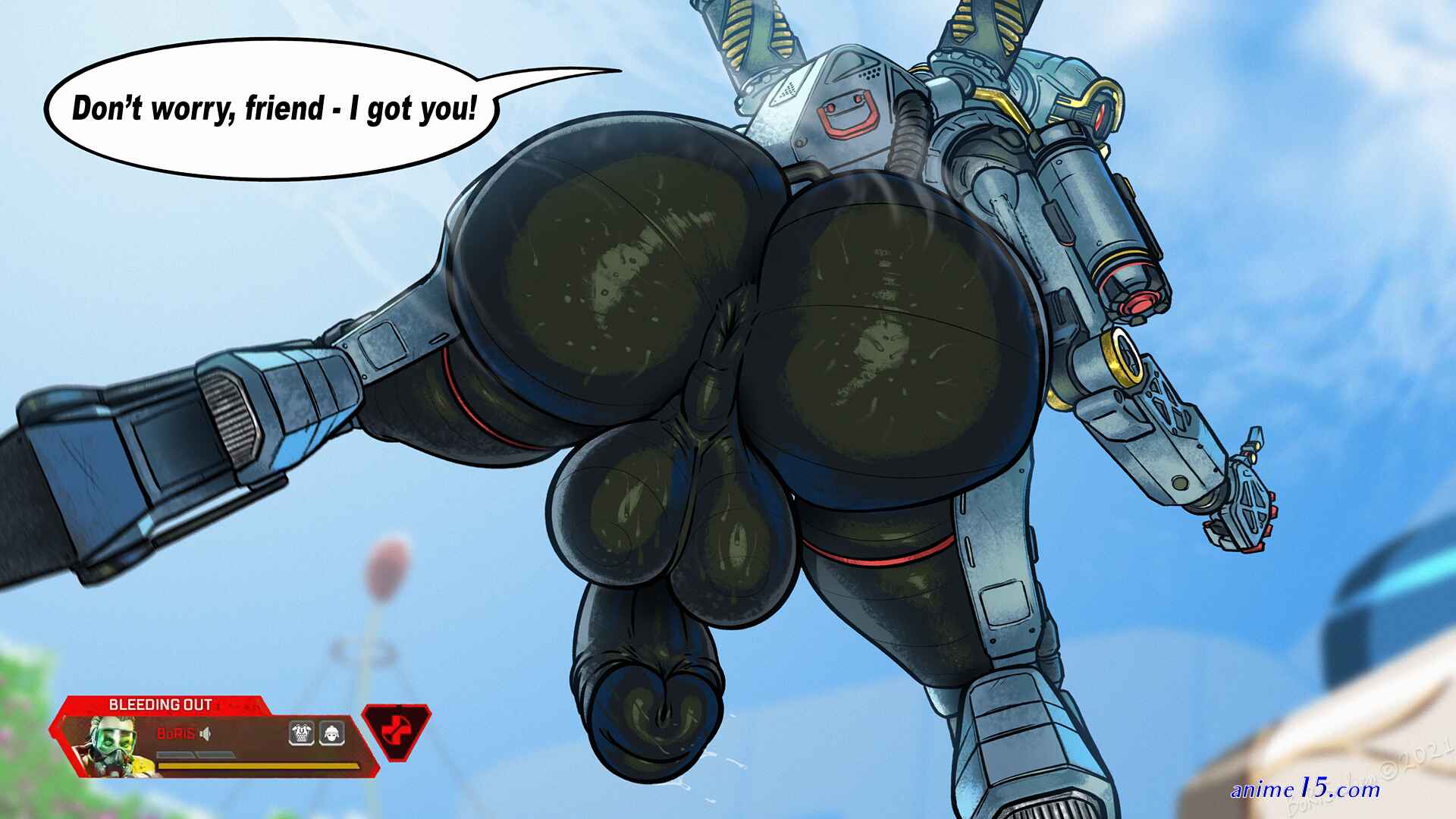 apex legend pathfinder porn comics