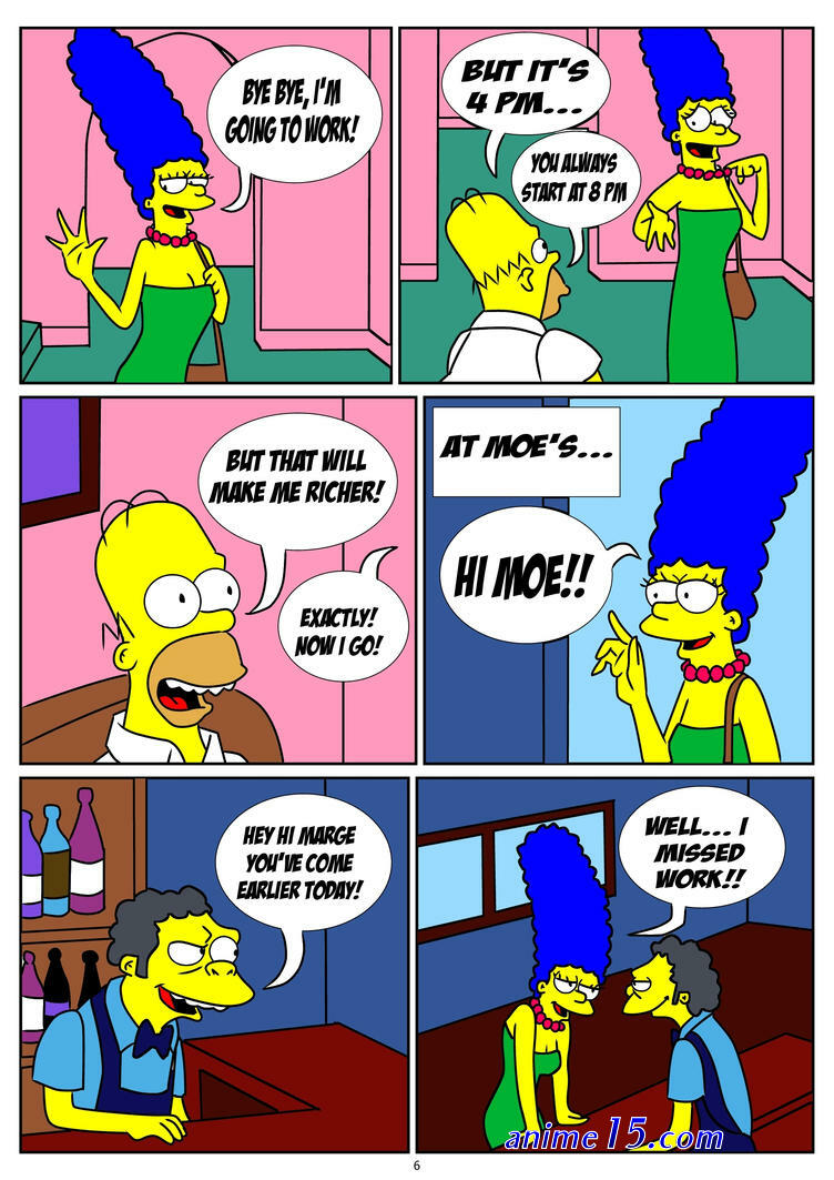 nude the simpsons comics