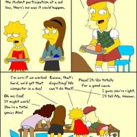 nude the simpsons comics