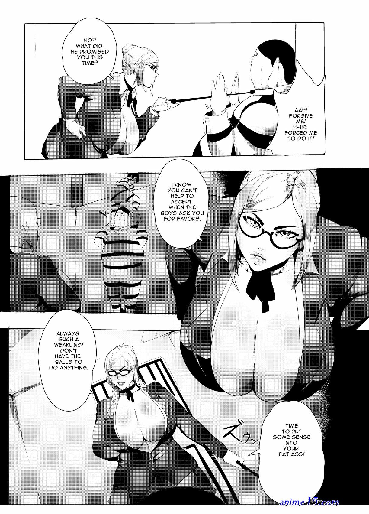 black and white detention 1 xxx comics