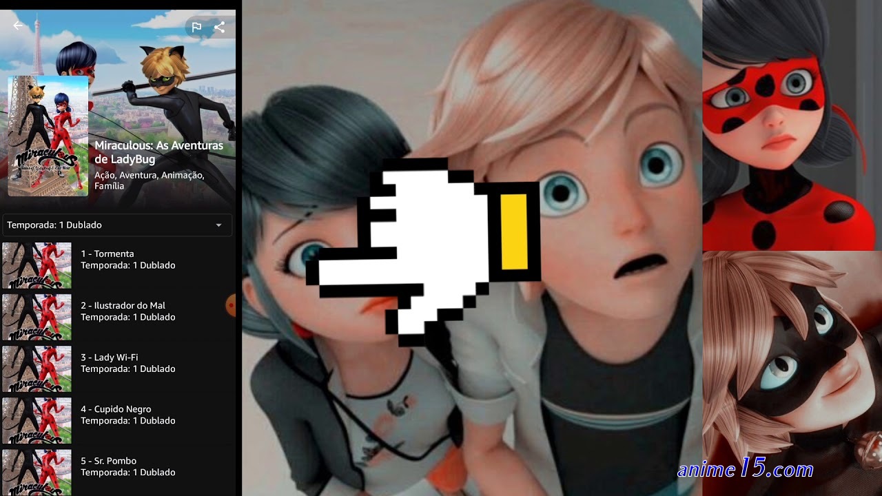 miraculous 1 temporada dublado