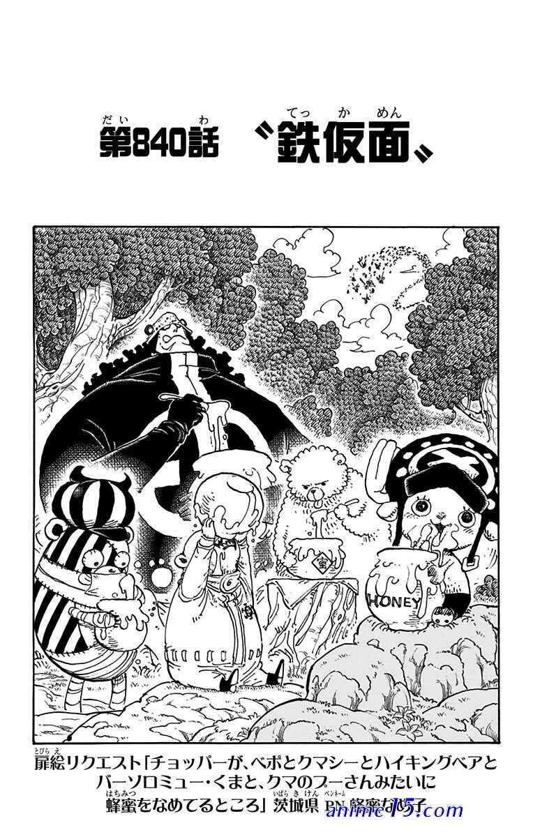 one piece 840