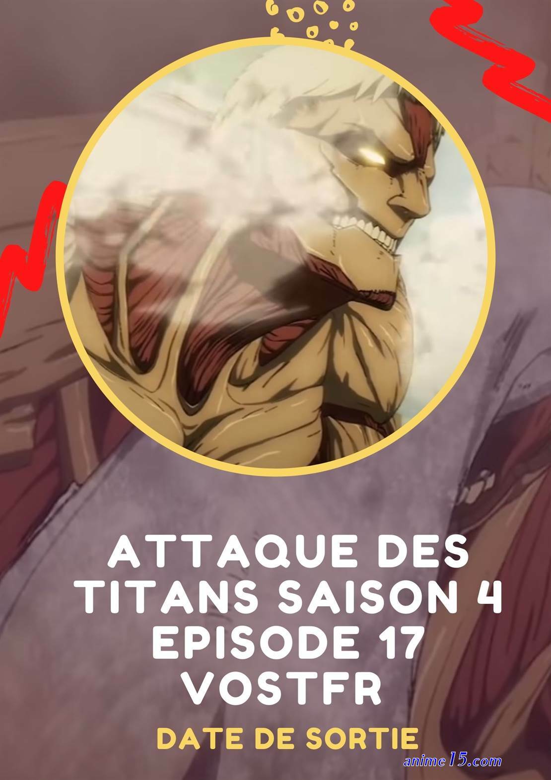 attaque des titans saison episode 17 vosfr str