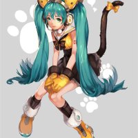 anime neko miku