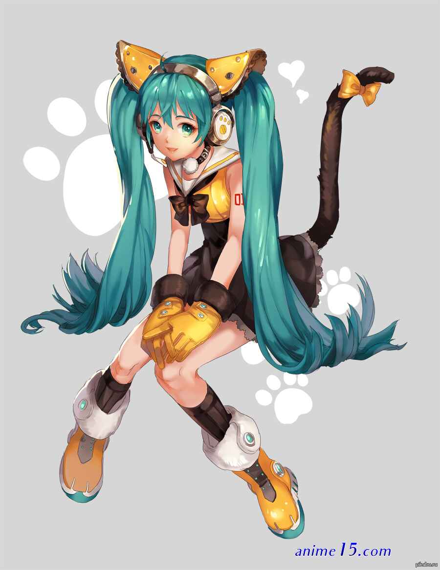 anime neko miku