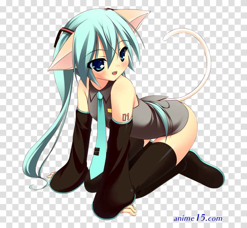 anime neko miku
