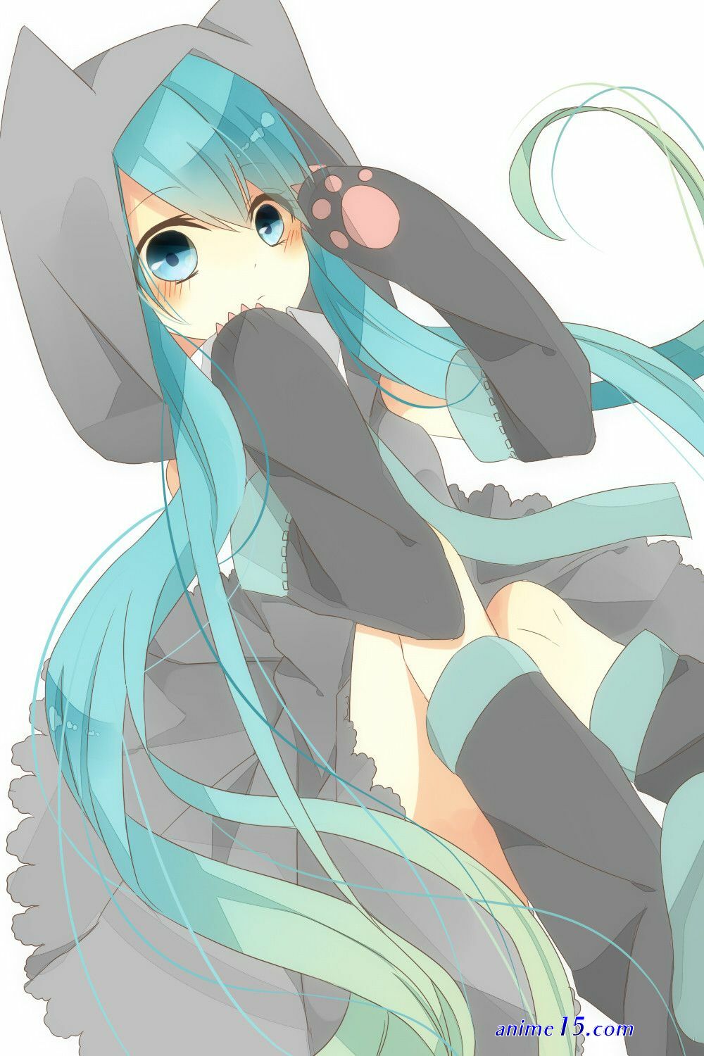 anime neko miku