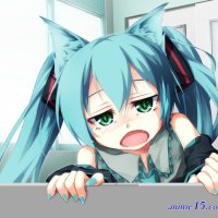 anime neko miku
